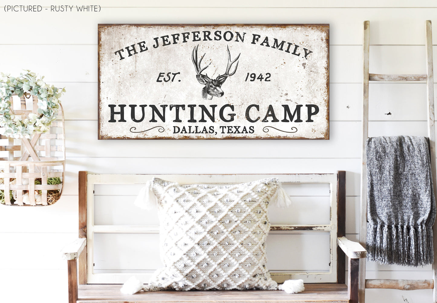 CUSTOM HUNTING CAMP SIGN