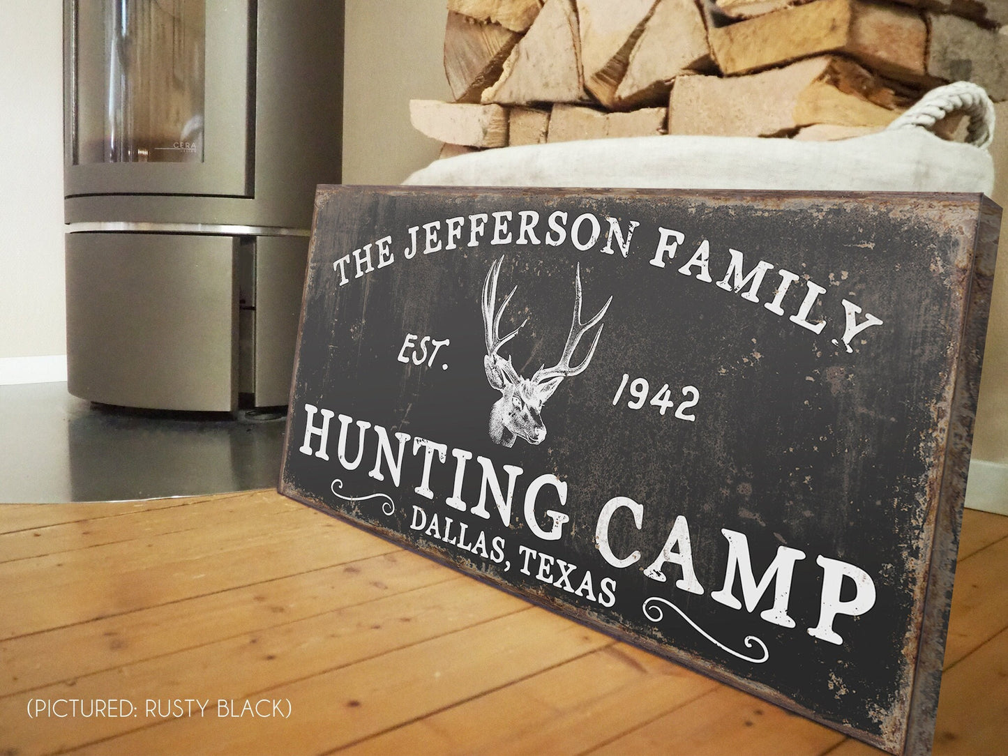 CUSTOM HUNTING CAMP SIGN