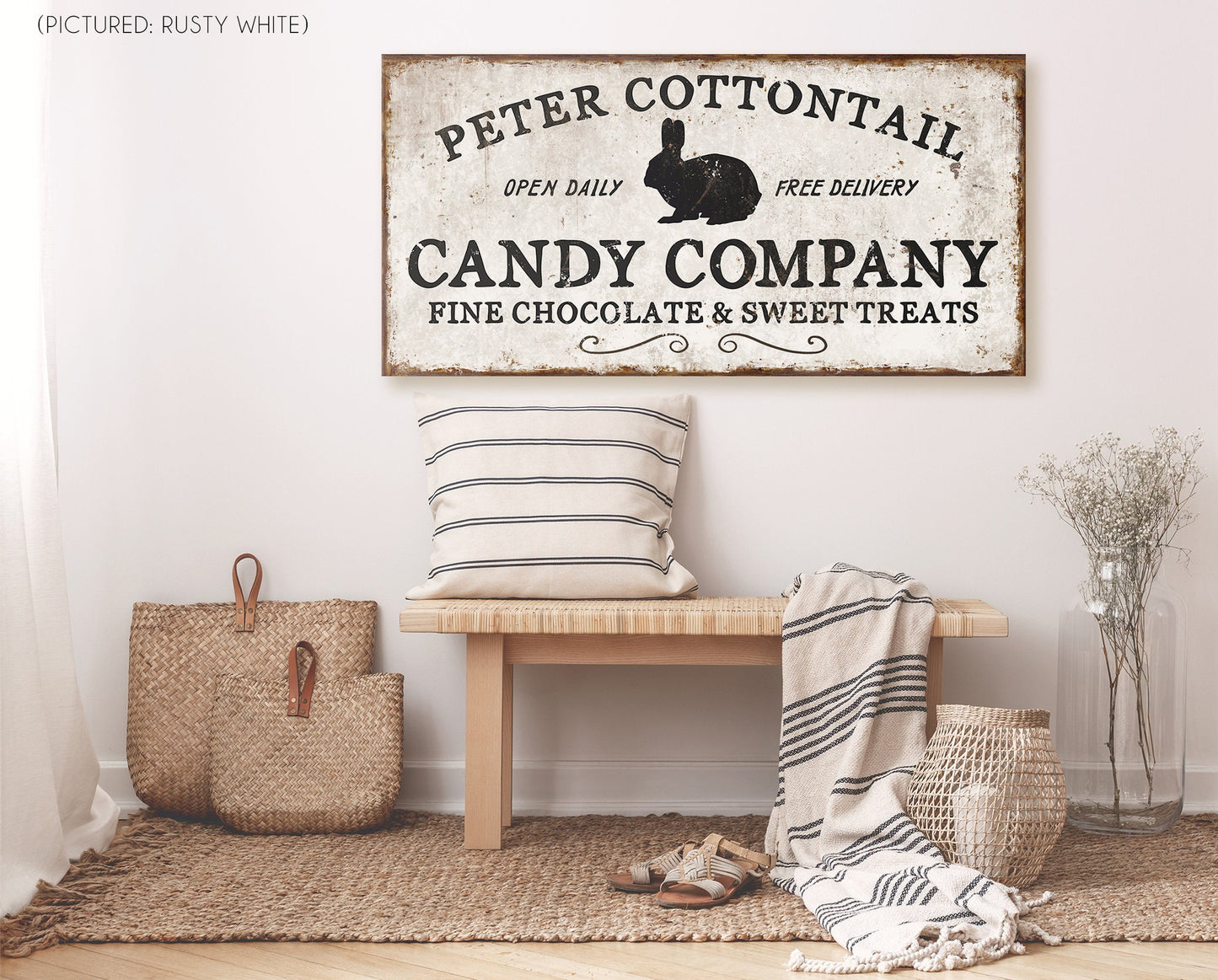 PETER COTTONTAIL CANDY COMPANY SIGN