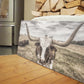 LONGHORN WALL ART