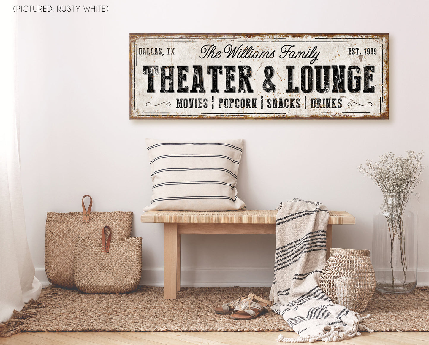 CUSTOM THEATER AND LOUNGE SIGN