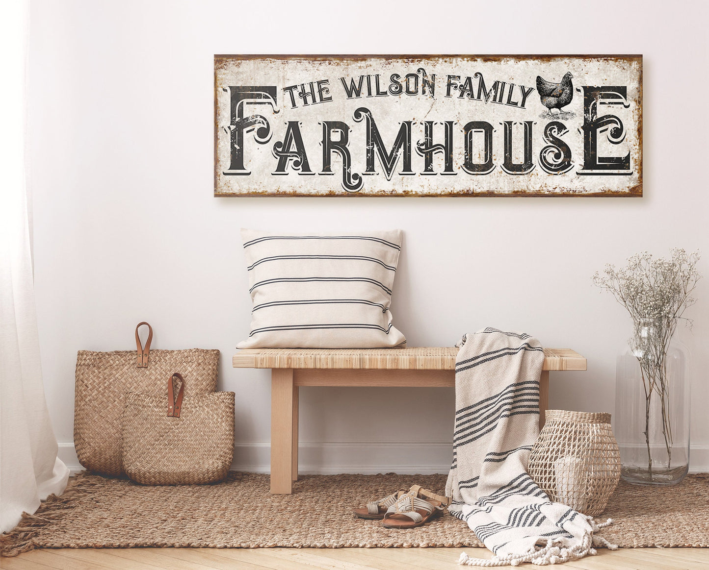 CUSTOM FARMHOUSE SIGN