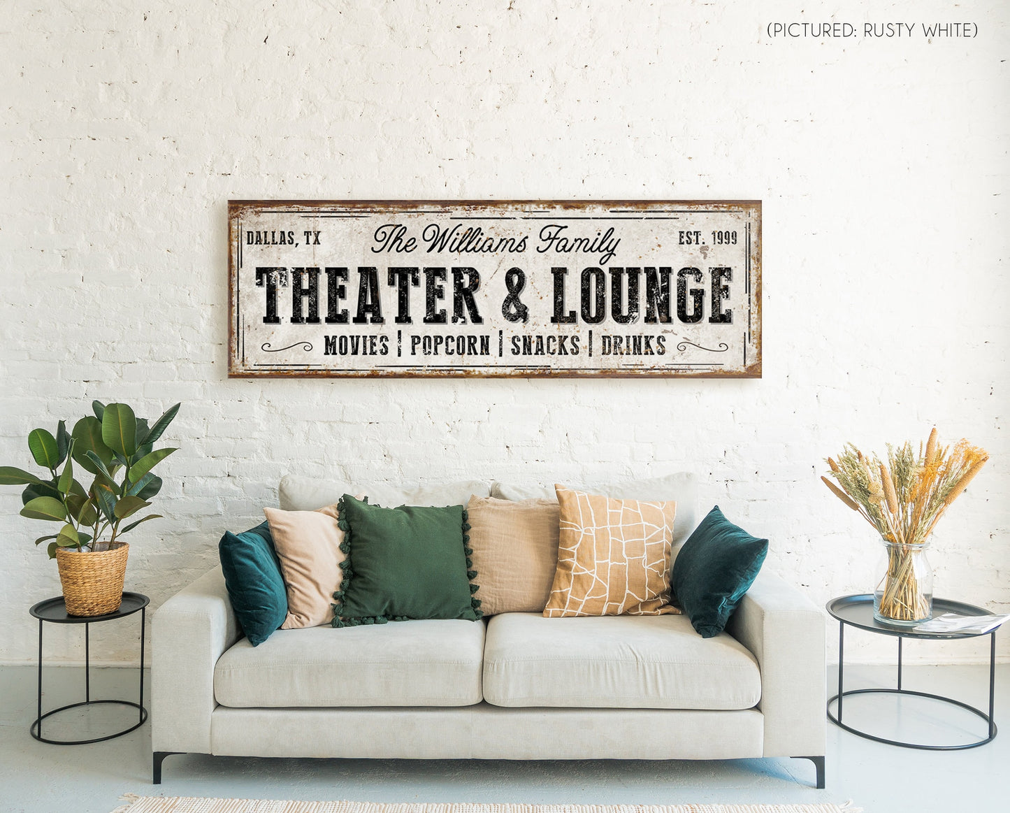 CUSTOM THEATER AND LOUNGE SIGN