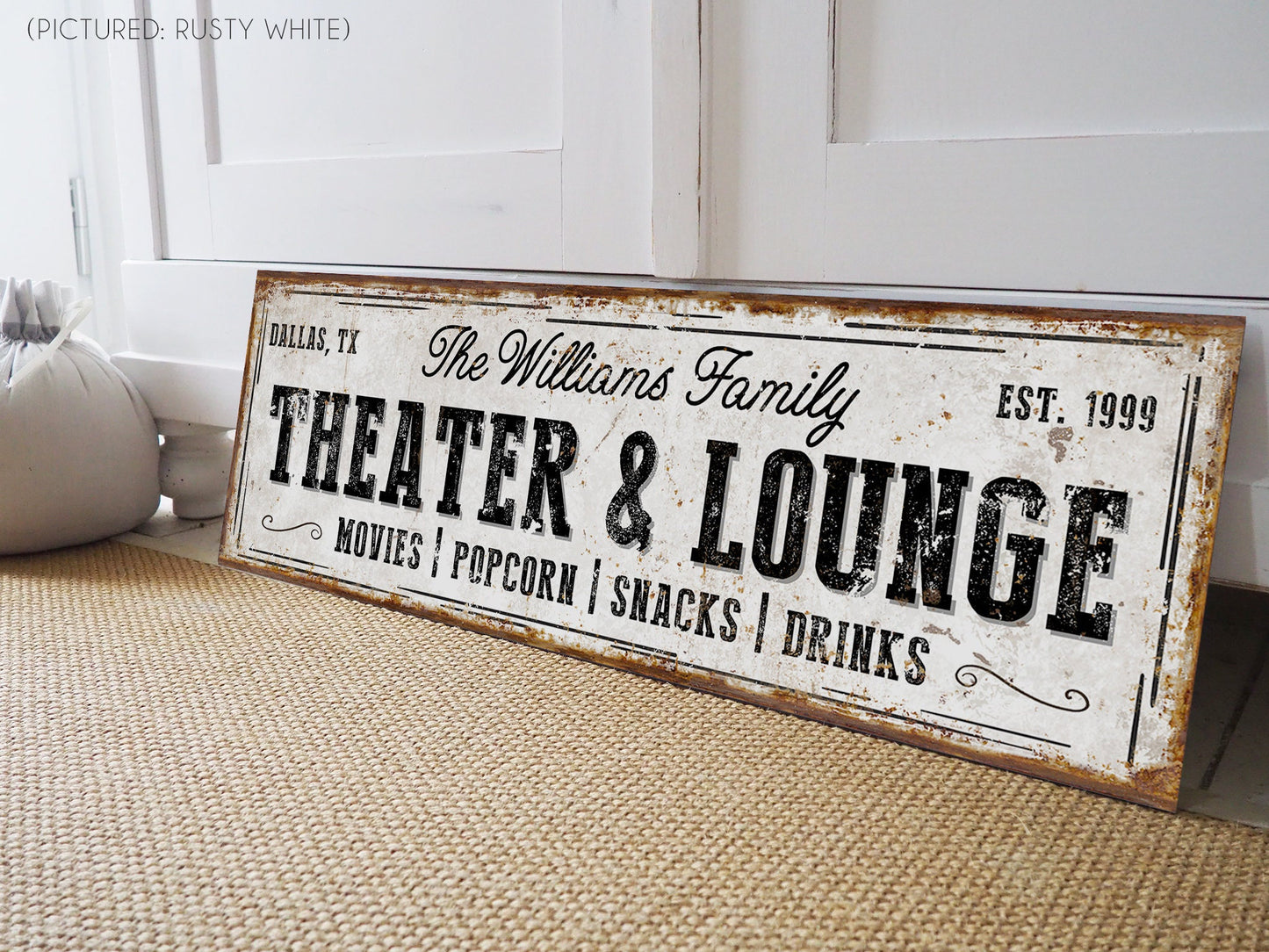 CUSTOM THEATER AND LOUNGE SIGN