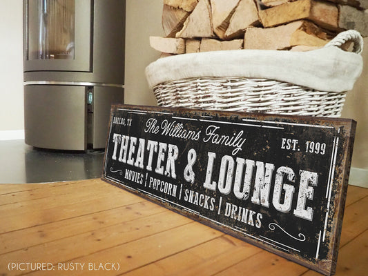 CUSTOM THEATER AND LOUNGE SIGN