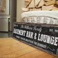 CUSTOM BASEMENT BAR AND LOUNGE SIGN