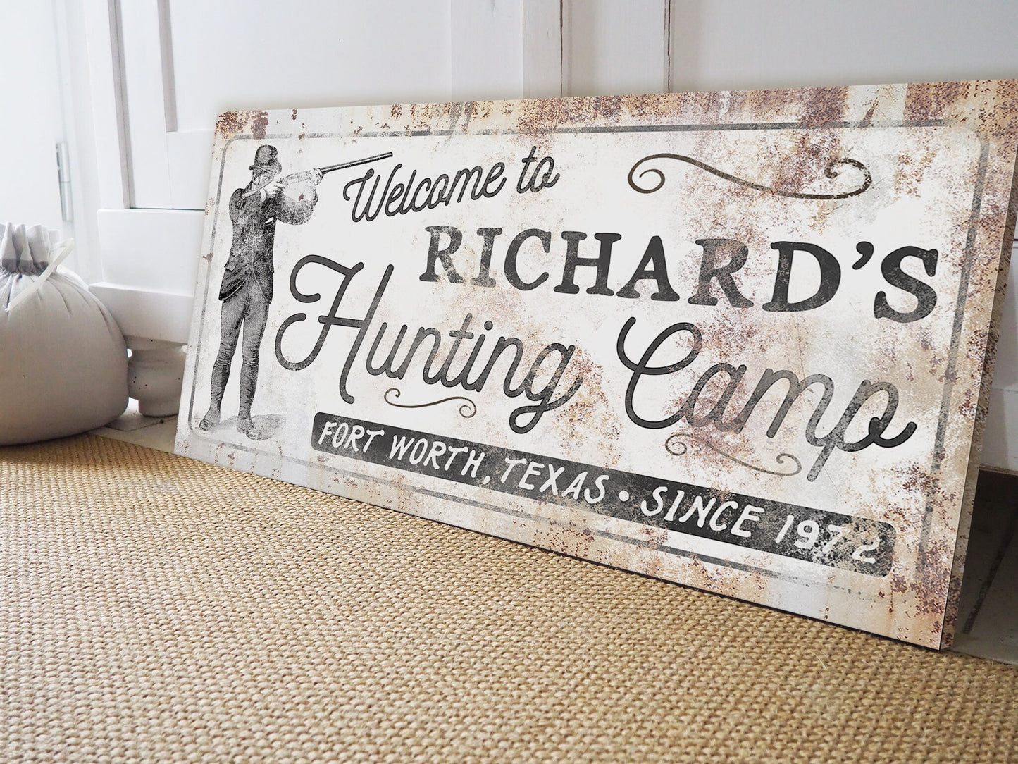 CUSTOM HUNTING CAMP SIGN