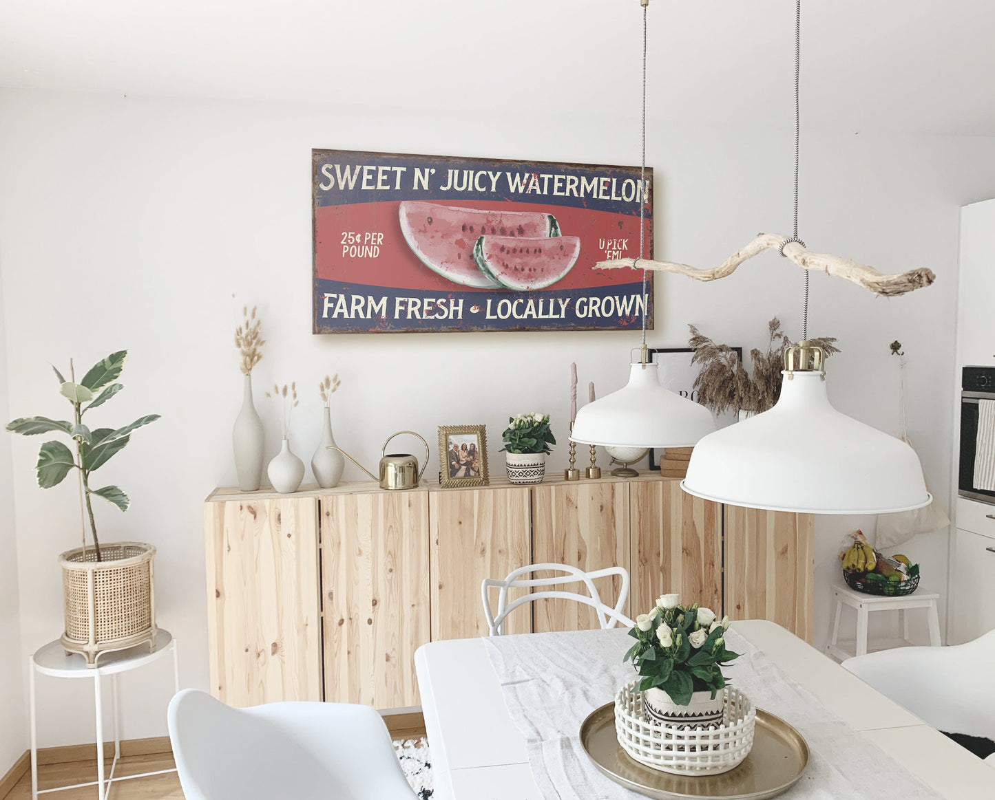 SWEET N JUICY WATERMELON SIGN