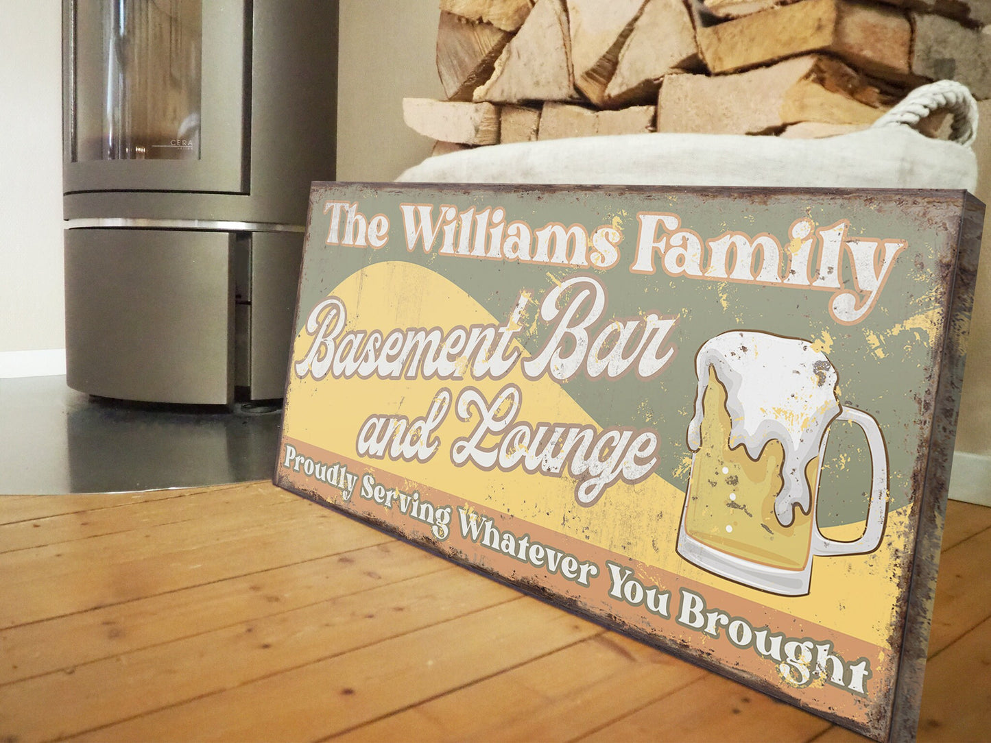 CUSTOM BAR AND LOUNGE SIGN