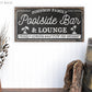 CUSTOM POOLSIDE BAR AND LOUNGE SIGN