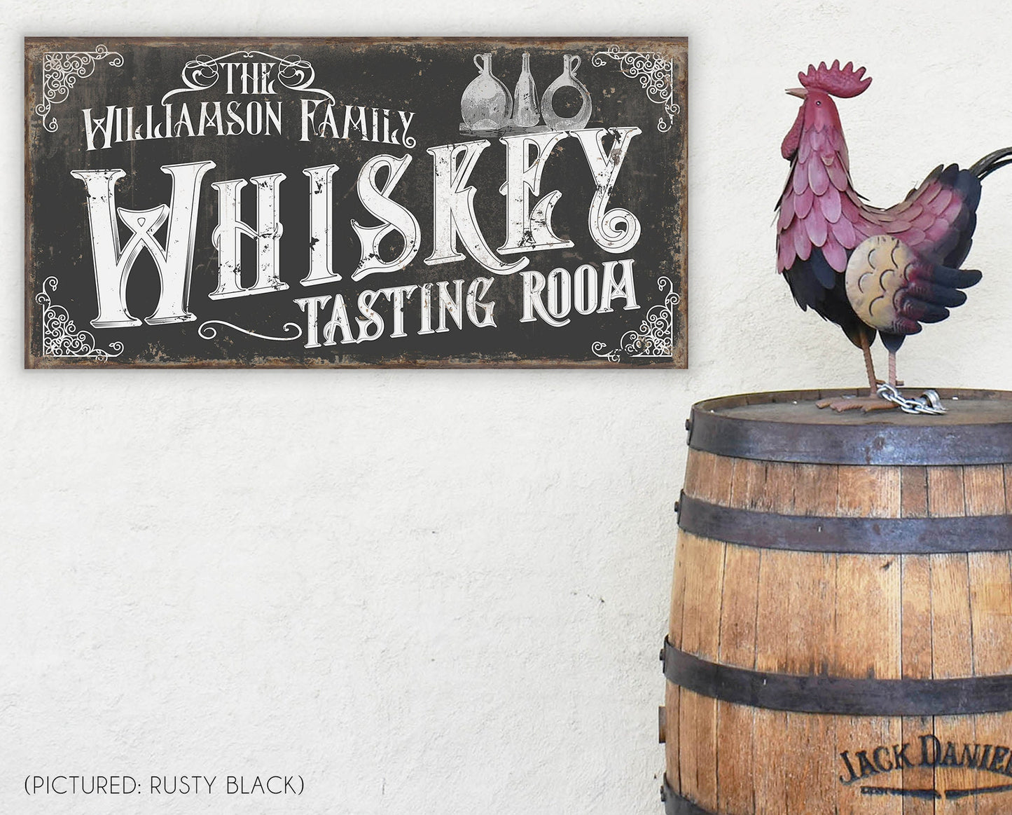 CUSTOM WHISKEY TASTING ROOM SIGN