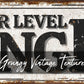 LOWER LEVEL LOUNGE SIGN