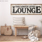 LOWER LEVEL LOUNGE SIGN