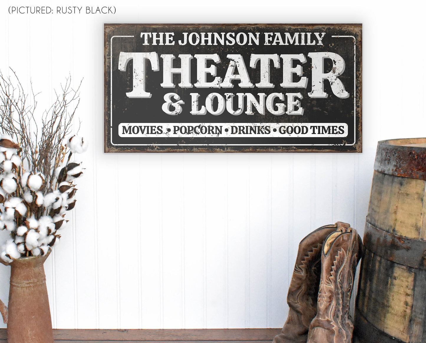 CUSTOM THEATER AND LOUNGE SIGN