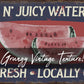 SWEET N JUICY WATERMELON SIGN