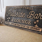 CUSTOM POOLSIDE BAR AND LOUNGE SIGN