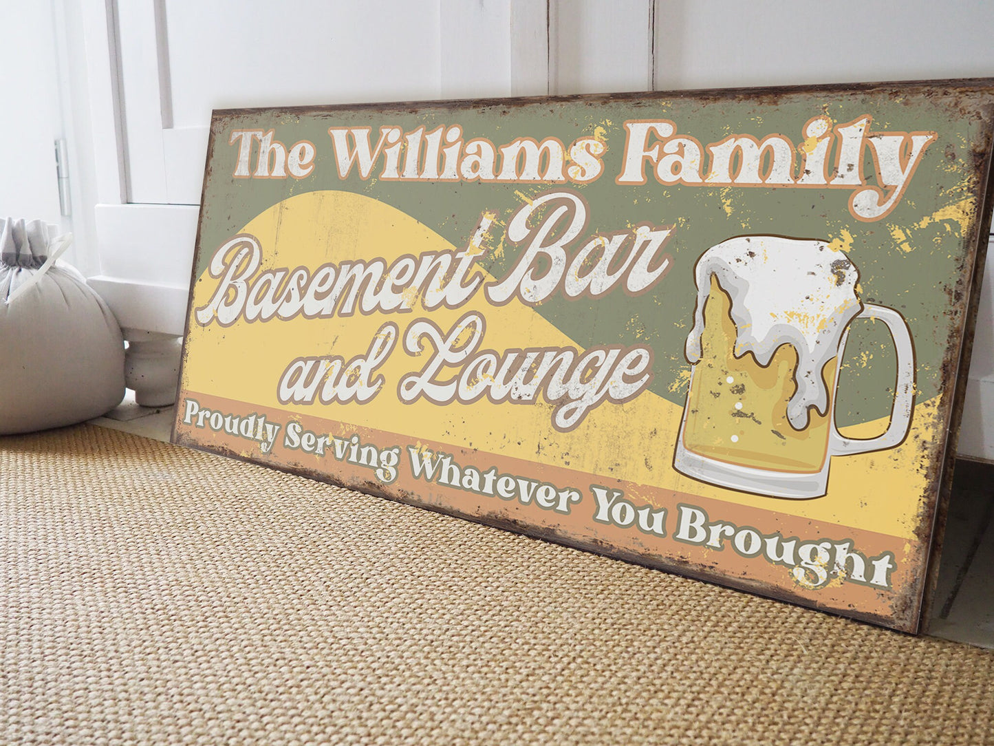 CUSTOM BAR AND LOUNGE SIGN