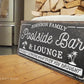 CUSTOM POOLSIDE BAR AND LOUNGE SIGN