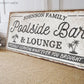 CUSTOM POOLSIDE BAR AND LOUNGE SIGN