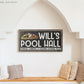 CUSTOM POOL HALL SIGN