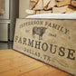 CUSTOM FARMHOUSE FAMILY SIGN