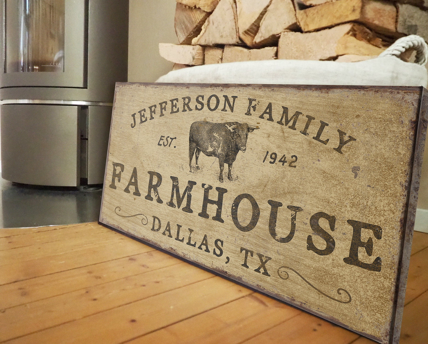 CUSTOM FARMHOUSE FAMILY SIGN