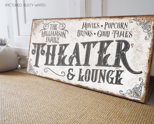 CUSTOM THEATER AND LOUNGE SIGN