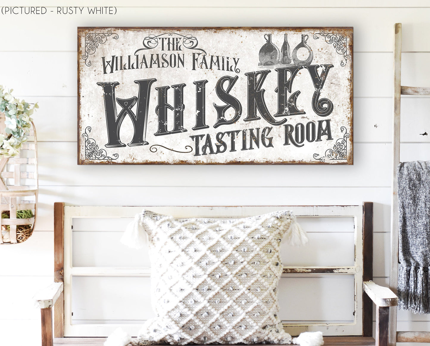 CUSTOM WHISKEY TASTING ROOM SIGN