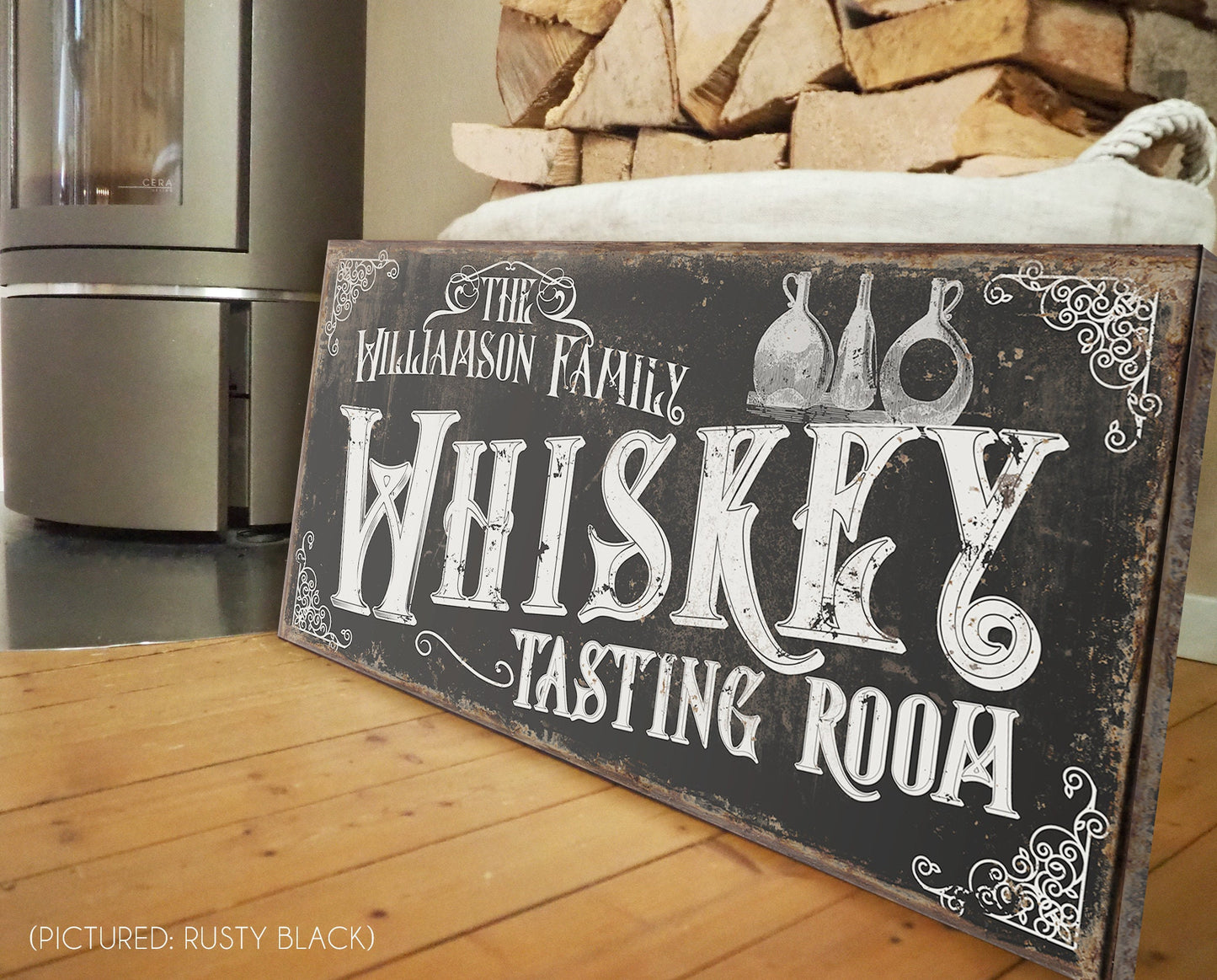 CUSTOM WHISKEY TASTING ROOM SIGN