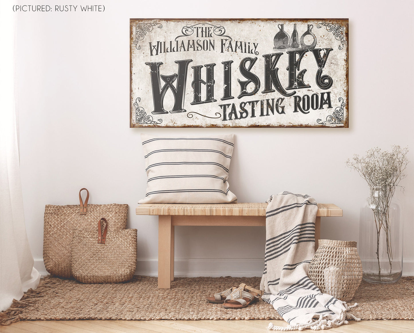 CUSTOM WHISKEY TASTING ROOM SIGN