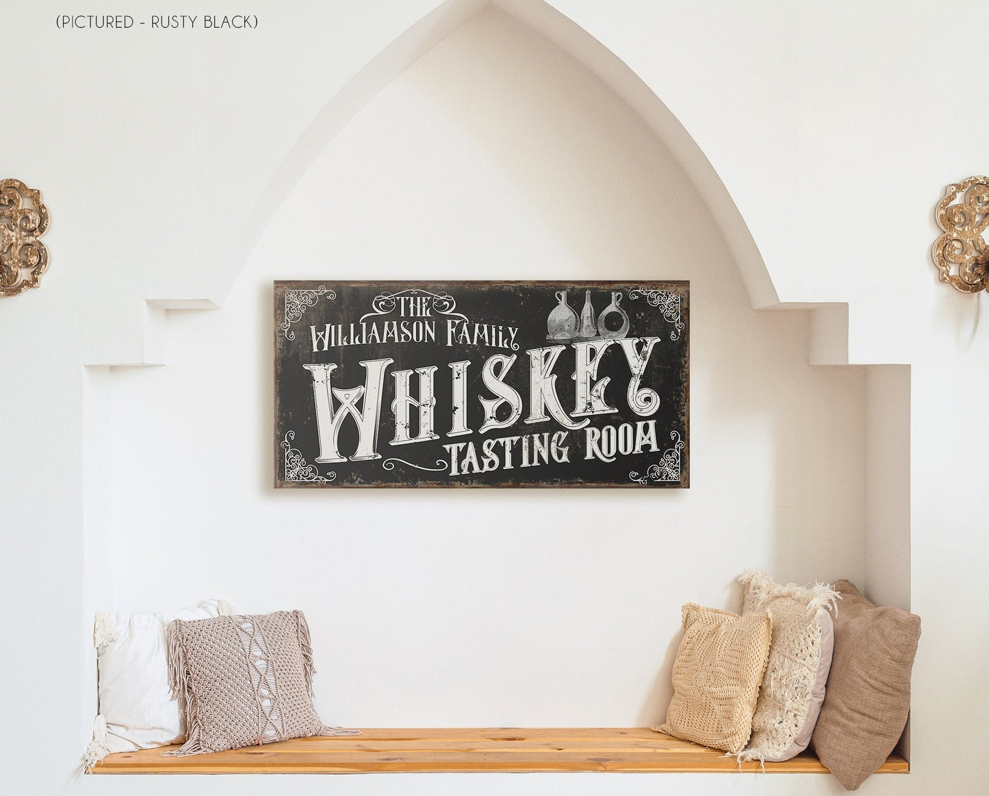 CUSTOM WHISKEY TASTING ROOM SIGN