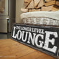 LOWER LEVEL LOUNGE SIGN