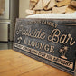 CUSTOM POOLSIDE BAR AND LOUNGE SIGN