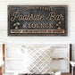 CUSTOM POOLSIDE BAR AND LOUNGE SIGN