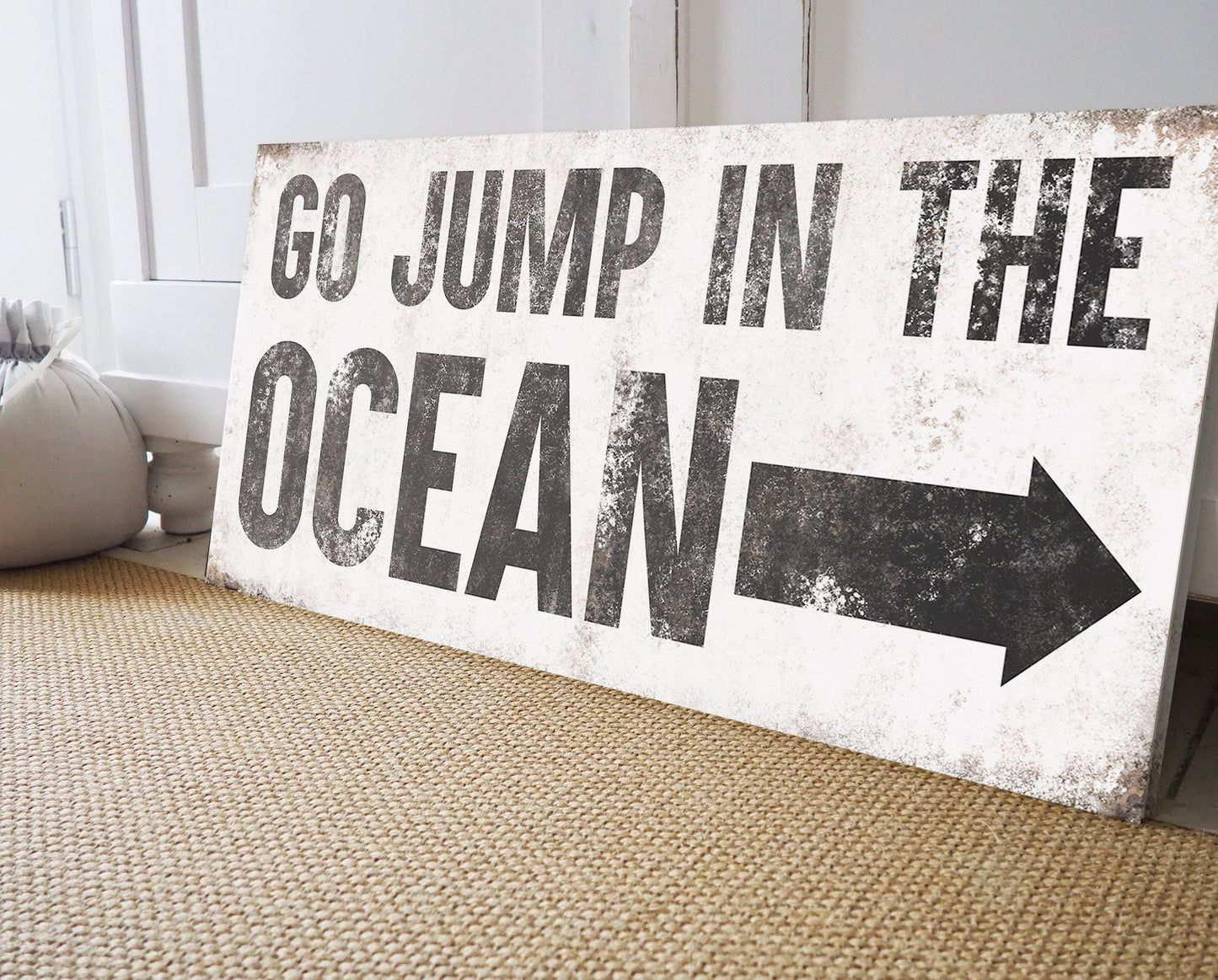 GO JUMP IN THE OCEAN SIGN