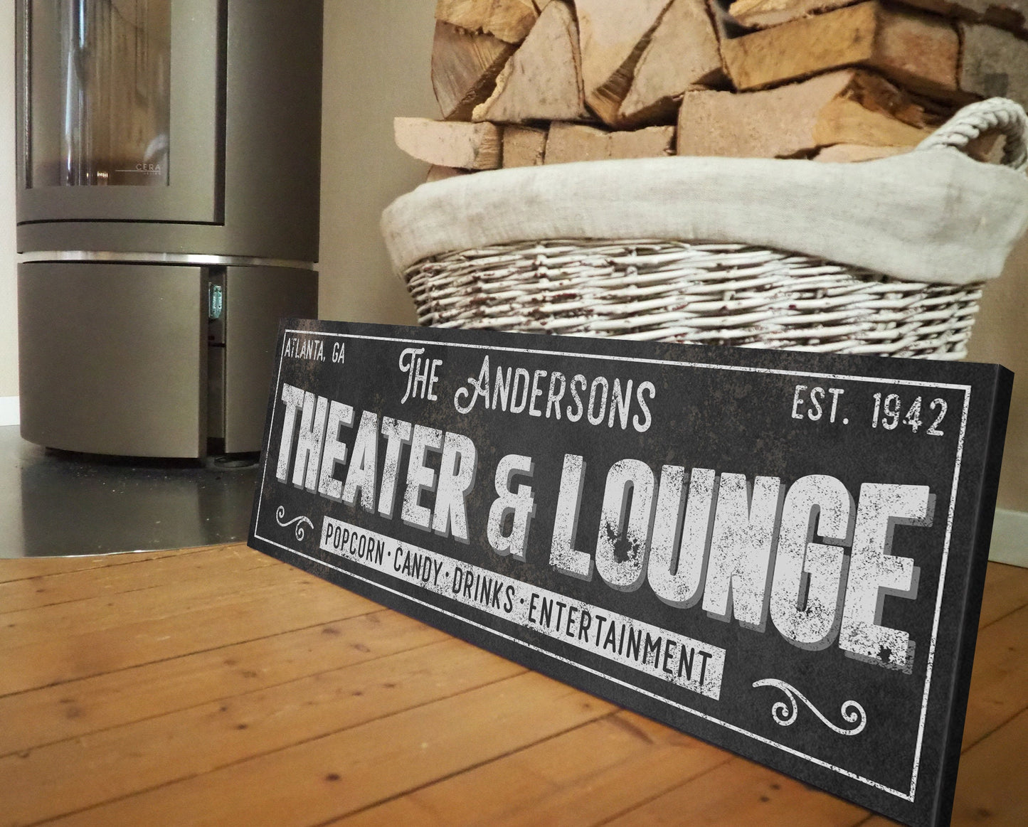 CUSTOM THEATER AND LOUNGE SIGN