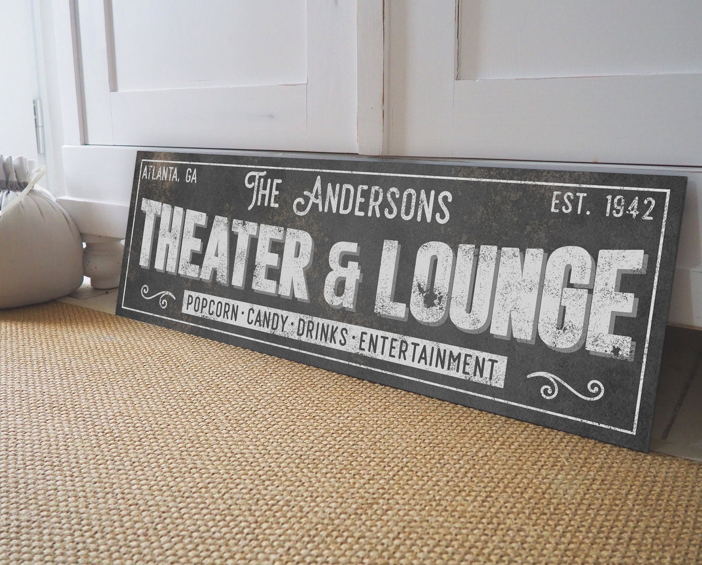 CUSTOM THEATER AND LOUNGE SIGN