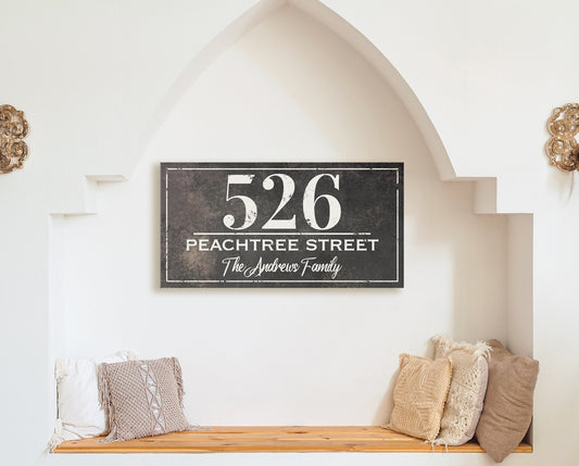 CUSTOM ADDRESS SIGN