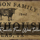 CUSTOM FARMHOUSE FAMILY SIGN