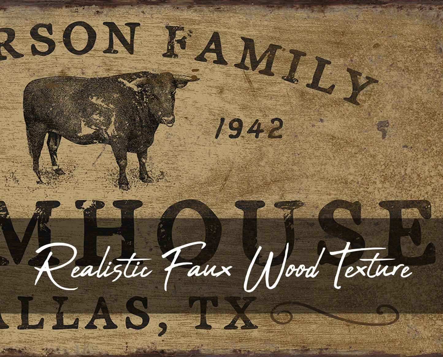 CUSTOM FARMHOUSE FAMILY SIGN