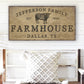 CUSTOM FARMHOUSE FAMILY SIGN