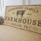 CUSTOM FARMHOUSE FAMILY SIGN