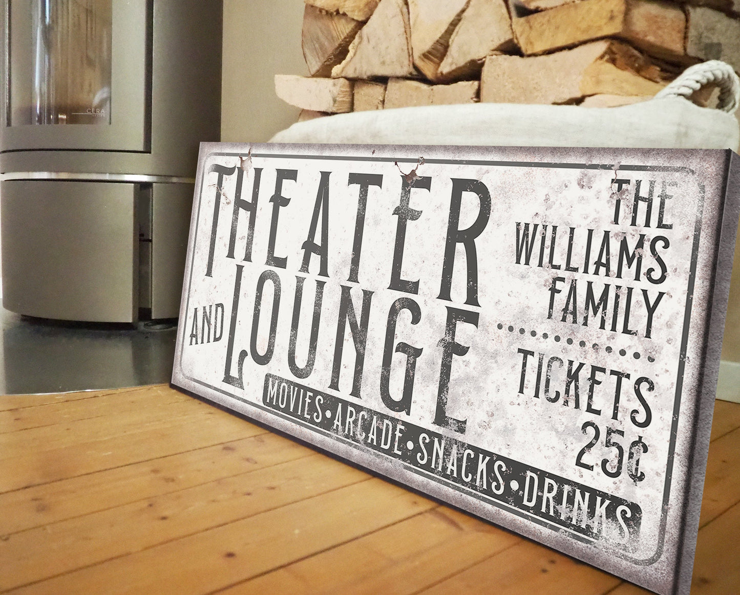 CUSTOM THEATER AND LOUNGE SIGN