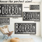 CUSTOM BOURBON ROOM SIGN