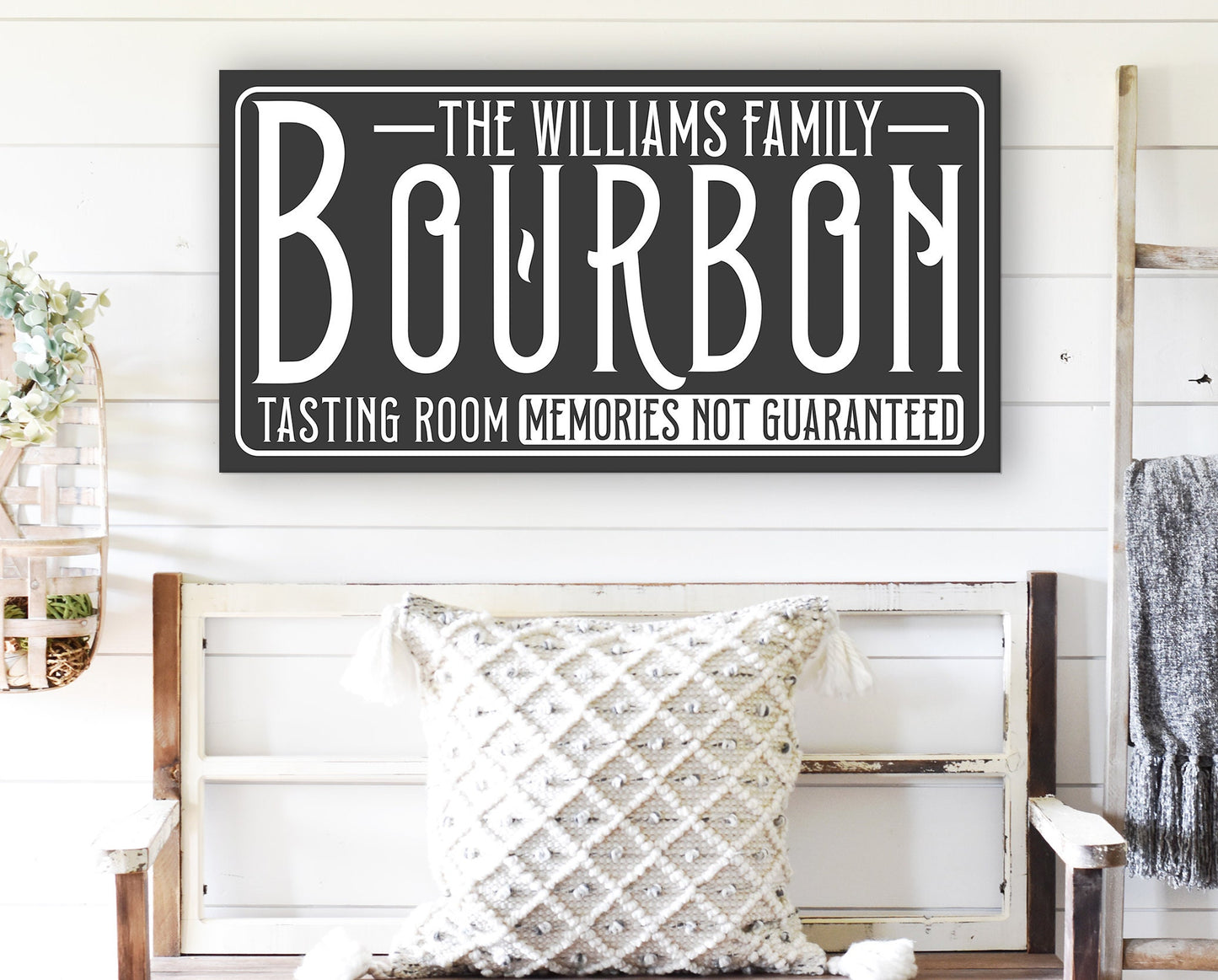 CUSTOM BOURBON ROOM SIGN