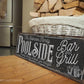 CUSTOM POOLSIDE BAR AND GRILL SIGN