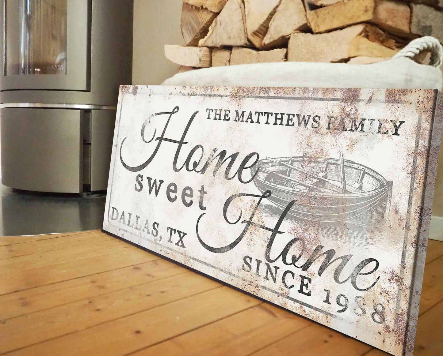 CUSTOM HOME SWEET HOME SIGN