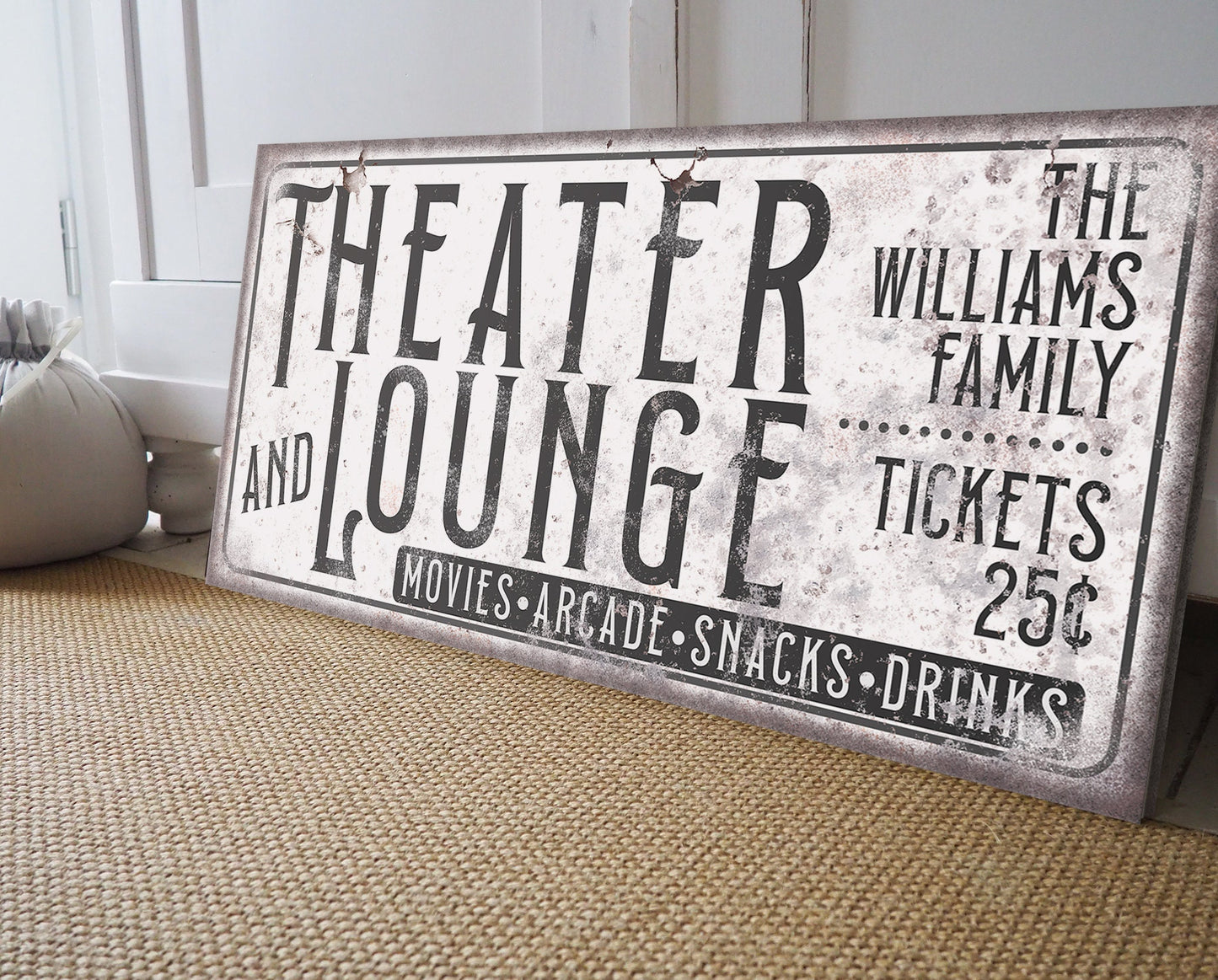 CUSTOM THEATER AND LOUNGE SIGN