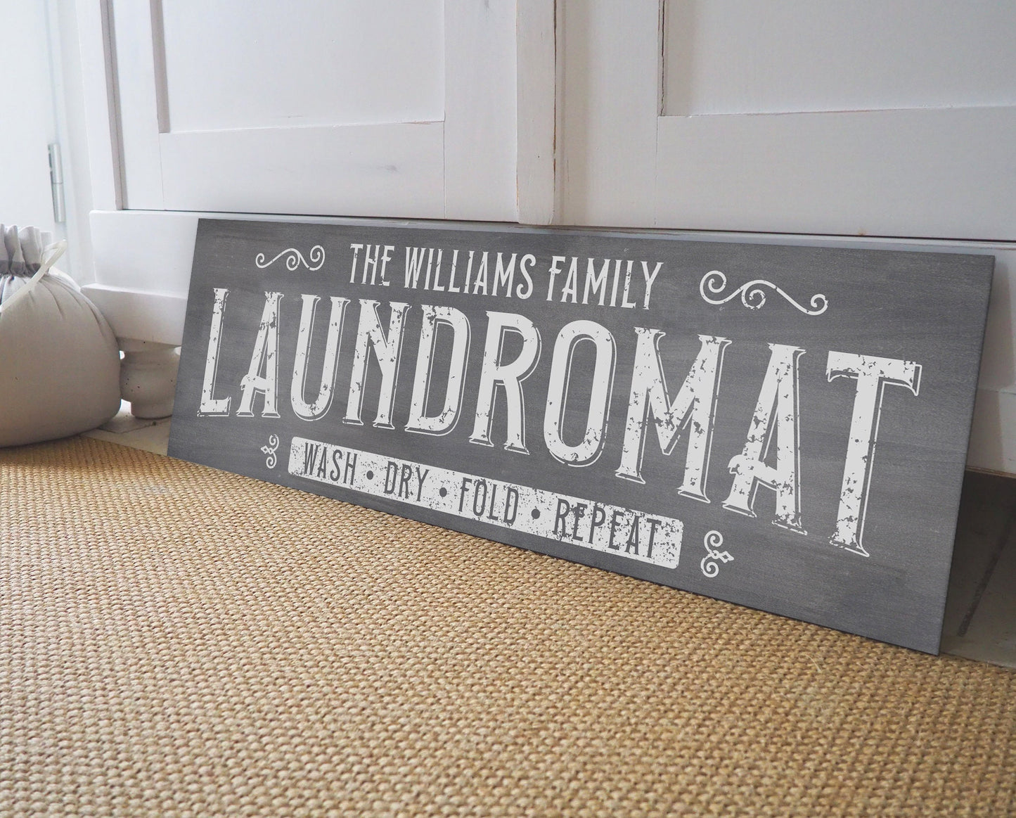 CUSTOM LAUNDROMAT SIGN