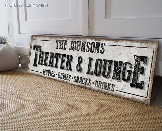 CUSTOM THEATER AND LOUNGE SIGN